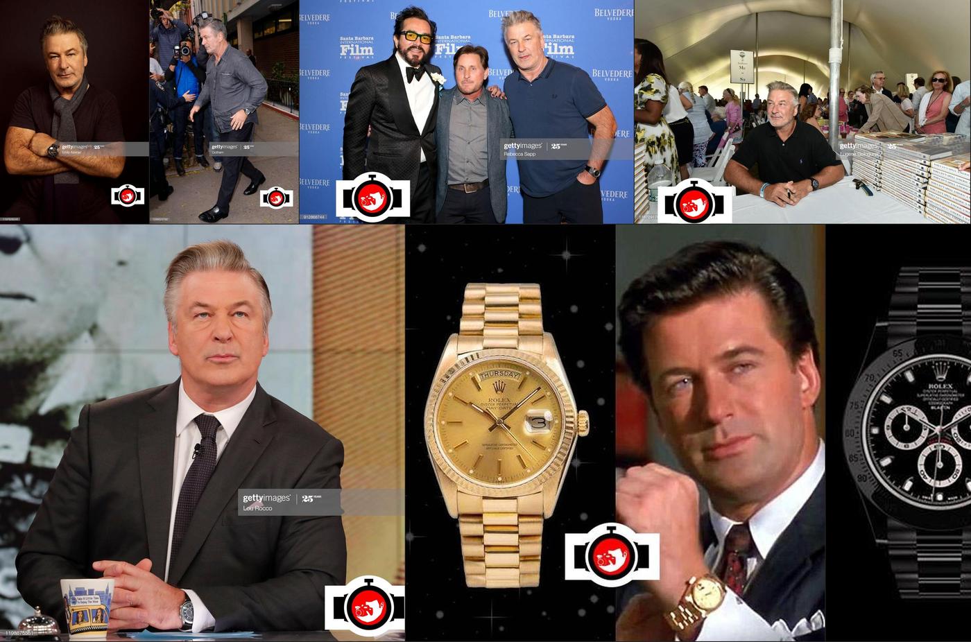 Alec Baldwin's Dazzling Watch Collection: Breitling, Bremont, Bulgari, IWC, Jaeger LeCoultre, and Rolex